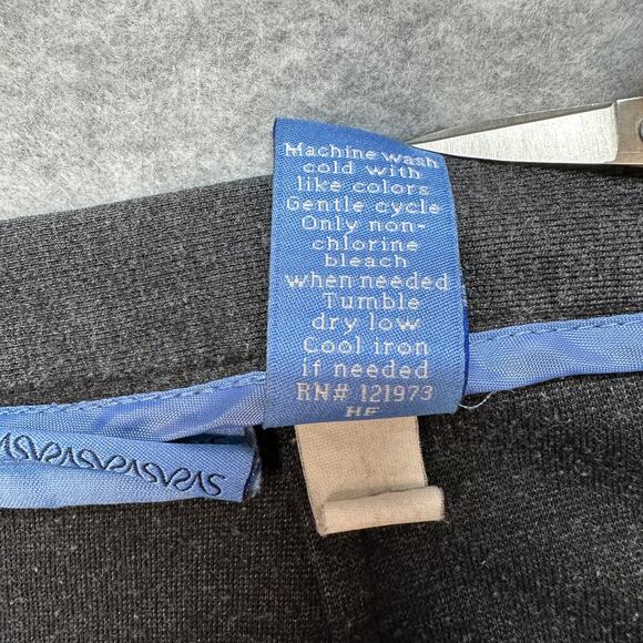 Simply Vera Vera Wang Straight & Pencil Skirt Womens L Gray Knee Length Back Zip - Picture 4 of 6